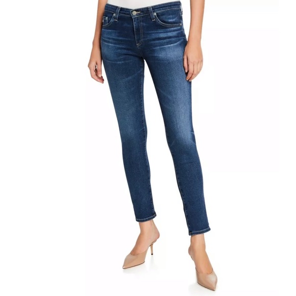 Ag Adriano Goldschmied Denim - NWT AG Prima Mid-Rise Cigarette Blue Jeans